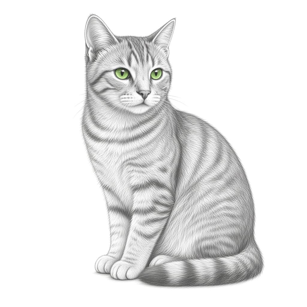 Pia, Domestic cat